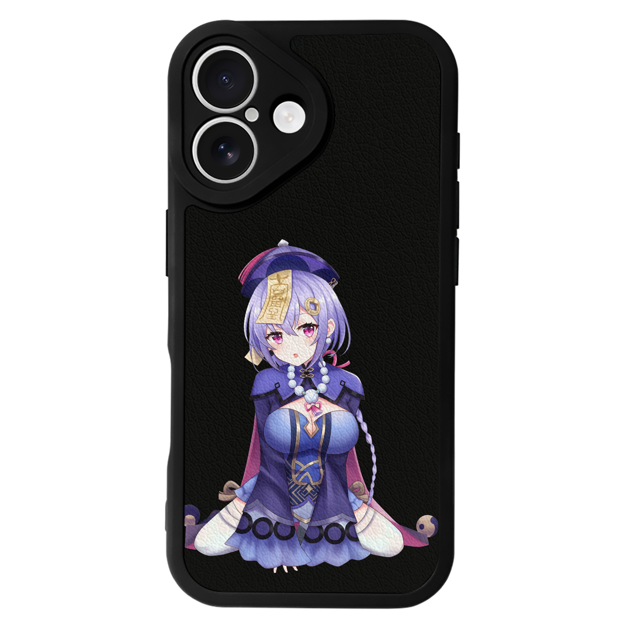 げんし神 七七 なな  genshin Nana 【iPhone 16シリーズ対応】シリコンスマホケース（レザー調） 材質：シリコン